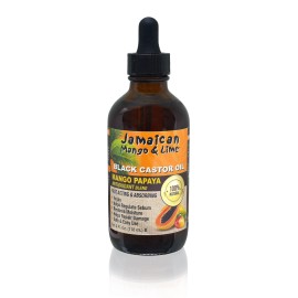 Jamaican Mango & Lime Black Castor Oil (Mango Papaya) 4oz Jamaican Mango & Lime Black Castor Oil (Mango Papaya) 4oz