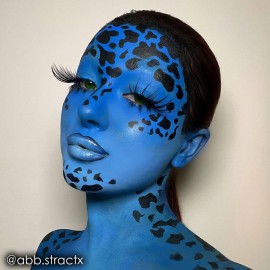 Mehron Makeup Paradise Makeup AQ Pro Size | Stage & Screen Performance, Face & Body Painting, Beauty, Cosplay, and Halloween | Water Activated Face Paint, Body Paint 1.4 oz (40 g) - Lagoon Blue Mehron Makeup Paradise Makeup AQ Pro Size | Stage & Screen Performance, Face & Body Painting, Beauty, Cosplay, and Halloween | Water Activated Face Paint, Body Paint 1.4 oz (40 g) - Lagoon Blue