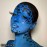 Mehron Makeup Paradise Makeup AQ Pro Size | Stage & Screen Performance, Face & Body Painting, Beauty, Cosplay, and Halloween | Water Activated Face Paint, Body Paint 1.4 oz (40 g) - Lagoon Blue