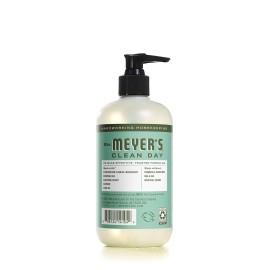 Mrs. Meyer\'s Hand Soap, Made with Essential Oils, Biodegradable Formula, Basil, 12.5 Fl. Oz