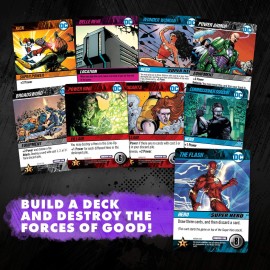 DC Deck-Building Game: Forever Evil - Its Good to be Bad - Play as DC Universe Villains Harley Quinn,Deathstroke,Black Adam - 2 to 5 Players - Ages 15+