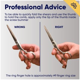 Equinox Professional Razor Edge Series Hair Cutting Scissors Set - Barber Hair Cutting & Thinning Shears/Texturizing Scissors Set - 6.5 Inches Hair Cutting Scissors Kit for Men/Women/Kids/Salon & Home Equinox Professional Razor Edge Series Hair Cutting Scissors Set - Barber Hair Cutting & Thinning Shears/Texturizing Scissors Set - 6.5 Inches Hair Cutting Scissors Kit for Men/Women/Kids/Salon & Home