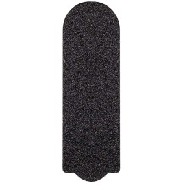 ForPro Professional Collection Stainless Steel Pedi File Refill, 80 Grit, Black, EZ-Strip Peel Pedicure Refill Pads, 1.25 W x 4 L, 50-Count