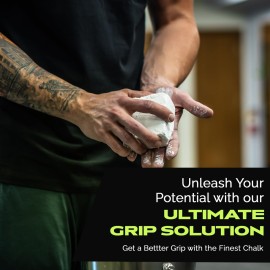 Rage Fitness Premium Gym Chalk, Pure Magnesium Carbonate Chalk for Excellent Grip, Weightlifting, Gymnastics, Rock Climbing - Block Chalk 1 LB Rage Fitness Premium Gym Chalk, Pure Magnesium Carbonate Chalk for Excellent Grip, Weightlifting, Gymnastics, Rock Climbing - Block Chalk 1 LB