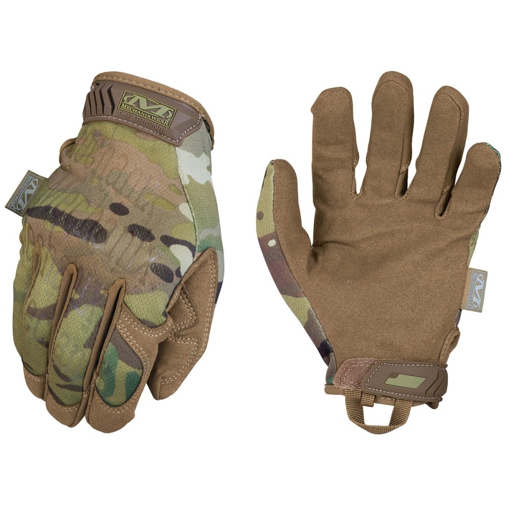 Mechanix Wear: The Original MultiCam Tactical Work Gloves with Secure Fit, Flexible Grip for Multi-purpose Use, Durable Touchscreen Safety Gloves for Men (Medium, MultiCam)