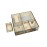 The Broken Token Game Organizer Compatible with King of Tokyo - Wooden Game Organizing Box with Multiple Trays