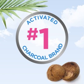 Charcocaps Fast Acting Gas Relief for Bloating & Flatulence, Drug Free Detoxifying Activated Charcoal Formula, 100 Capsules, 30 Day Supply, Pink Charcocaps Fast Acting Gas Relief for Bloating & Flatulence, Drug Free Detoxifying Activated Charcoal Formula, 100 Capsules, 30 Day Supply, Pink