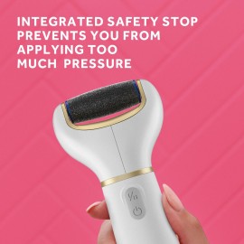 Amop Pedi Perfect Electric Callus Remover Foot File w/ Diamond Crystals, Pedicure Tool for Feet, Removes Hard & Dead Skin, Feet Scrubber & Buffer, Splashproof, w/ Extra Coarse Roller Head, 1 Count Amop Pedi Perfect Electric Callus Remover Foot File w/ Diamond Crystals, Pedicure Tool for Feet, Removes Hard & Dead Skin, Feet Scrubber & Buffer, Splashproof, w/ Extra Coarse Roller Head, 1 Count