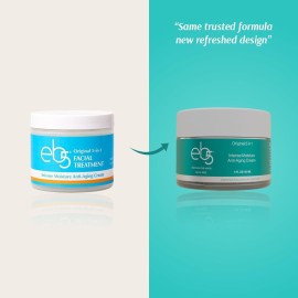eb5 Intense Moisture Anti Aging Moisturizer Face and Neck Cream- Tone & Tighten Skin with Retinol, Fade Fine Lines and Wrinkles with Vitamin E, A and B5-4oz eb5 Intense Moisture Anti Aging Moisturizer Face and Neck Cream- Tone & Tighten Skin with Retinol, Fade Fine Lines and Wrinkles with Vitamin E, A and B5-4oz