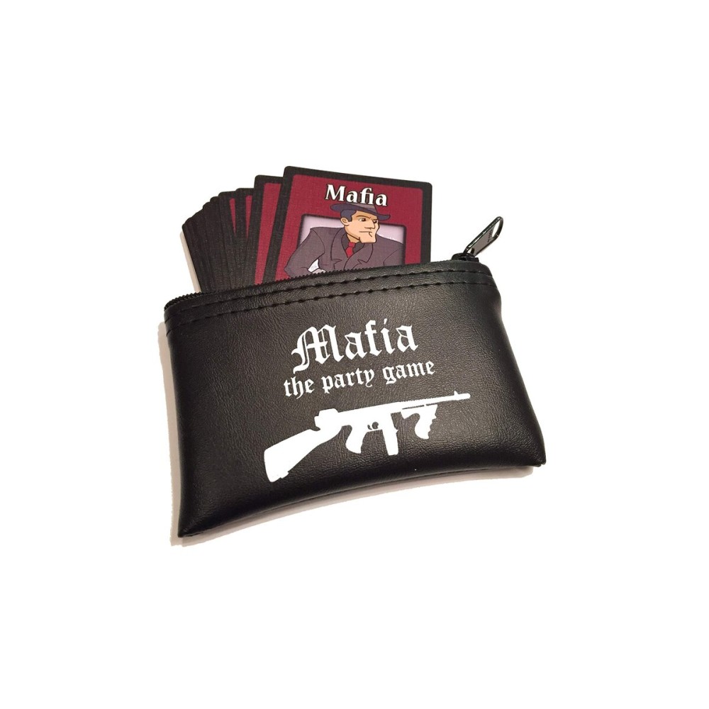 Apostrophe Games Mafia The Party Game - Game of Lying, Bluffing, Deceit -38 Role Cards, Card Game for Adults and Teens - Interactive Board Game for Friends, Family