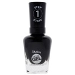Sally Hansen Miracle Gel, Onyx-pected, Long Lasting, Gel-Like Formula, No UV Lamp Needed, Black Nail Polish