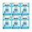 REACH Ultraclean Dental Floss, Mint, Plaque Remover for Teeth, Shred Resistant, Waxed, Easy on Gums & Teeth, Mint, Oral Care, PFAS Free, for Adults & Kids, 6 Pack, 30 yd