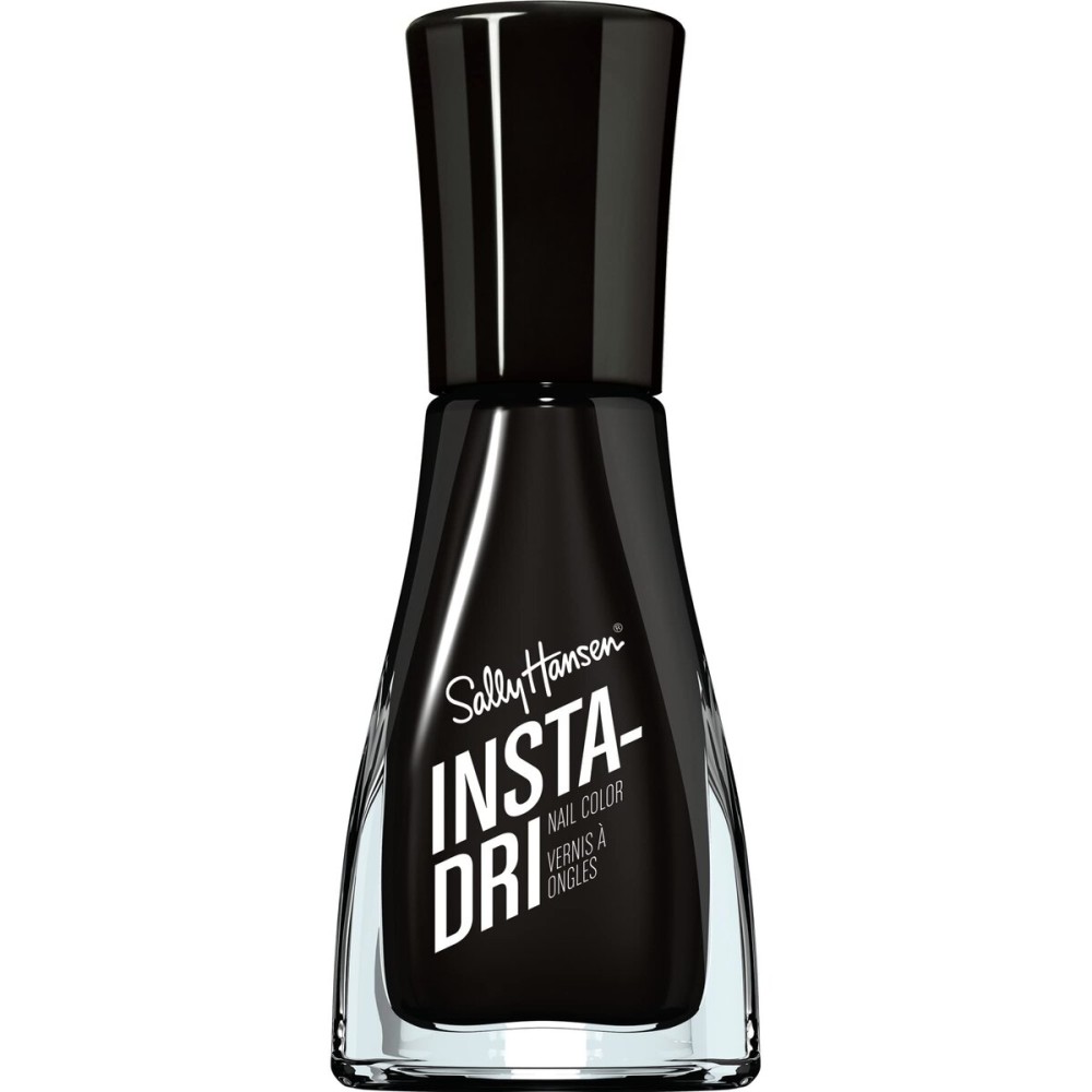 Sally Hansen Insta-Dri, Back to Black, Quick Dry, Long Lasting, Opaque, ShinyBlack Nail Polish Sally Hansen Insta-Dri, Back to Black, Quick Dry, Long Lasting, Opaque, ShinyBlack Nail Polish