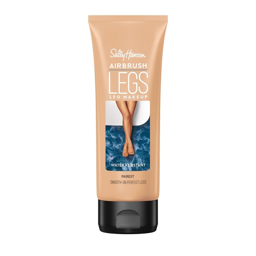 Sally Hansen Airbrush Legs, Leg Makeup, Fairest, Easy Application, Flawless Looking Legs, Water Resistant, Transfer Proof Lotion Sally Hansen Airbrush Legs, Leg Makeup, Fairest, Easy Application, Flawless Looking Legs, Water Resistant, Transfer Proof Lotion