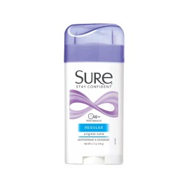 Sure Anti-Perspirant & Deodorant Original Solid, Regular Scent 2.70 oz (Pack of 4)