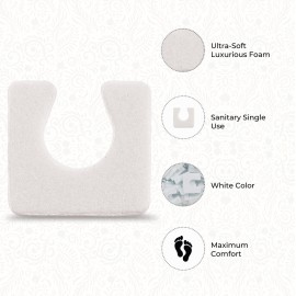 ForPro Sole Toe Separators, White, Individual Toe Separators for Pedicures, 144-Count ForPro Sole Toe Separators, White, Individual Toe Separators for Pedicures, 144-Count