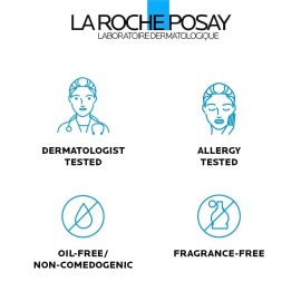 La Roche-Posay Effaclar Medicated Gel Cleanser, 2% Salicylic Acid Cleanser + LHA + Glycerin, Foaming Acne Face Wash, Helps Clear & Prevent Acne Breakouts, Oil Free, Targets Excess Oil