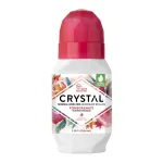 Crystal Mineral Deodorant Roll-On Body Deodorant With 24-Hour Odor Protection, Pomegranate, Non-Sticky Roll-On, No Aluminum Chlorohydrate, 2.25 FL OZ - 1 pack