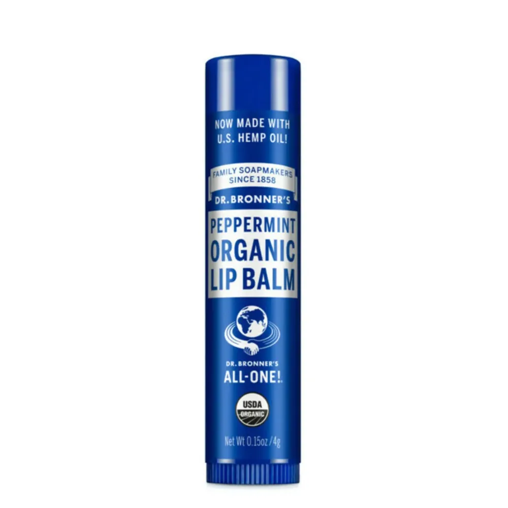 Dr. Bronner\'s Organic Lip Balm - Peppermint - 0.15 oz Dr. Bronner\'s Organic Lip Balm - Peppermint - 0.15 oz