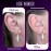 Lobe Wonder - The ORIGINAL Ear Lobe Support Patch for Pierced Ears - Eliminates the Look of Torn or Stretched Piercings - Protects Healthy Ear Lobes from Tearing - 60 Patches - Clear & Latex-Free