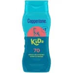 Coppertone Kids Sunscreen Lotion SPF 70, Water Resistant Sunscreen for Kids, 8 Fl Oz Bottle