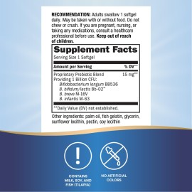 Nature\'s Way Adults 50+ Probiotic Pearls, Supports Regularity, Immune and Colon Health*, 1 Billion Cultures, No Refrigeration Required, 30 Softgels Nature\'s Way Adults 50+ Probiotic Pearls, Supports Regularity, Immune and Colon Health*, 1 Billion Cultures, No Refrigeration Required, 30 Softgels