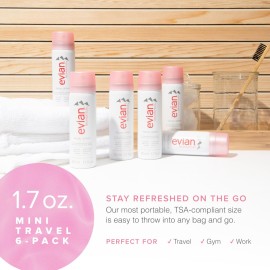 Evian Facial Spray, 1.7 oz. Travel 6-Pack Evian Facial Spray, 1.7 oz. Travel 6-Pack