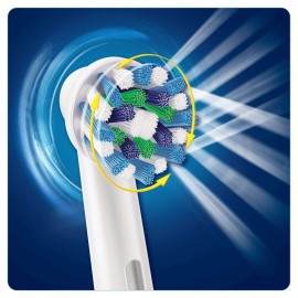 Oral B Cross Action Electric Toothbrush Replacement Brush Heads Refill, 4Count Oral B Cross Action Electric Toothbrush Replacement Brush Heads Refill, 4Count