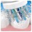 Oral B Cross Action Electric Toothbrush Replacement Brush Heads Refill, 4Count
