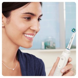 Oral B Cross Action Electric Toothbrush Replacement Brush Heads Refill, 4Count Oral B Cross Action Electric Toothbrush Replacement Brush Heads Refill, 4Count