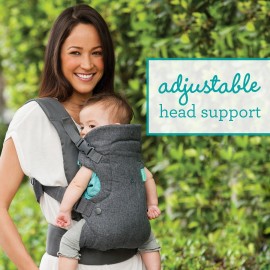 Infantino Flip Advanced 4-in-1 Baby Carrier - Ergonomic, Convertible, Face-in and Face-Out Front and Back Baby Carrier for Newborn to Toddler 8-32 lbs, Gray Infantino Flip Advanced 4-in-1 Baby Carrier - Ergonomic, Convertible, Face-in and Face-Out Front and Back Baby Carrier for Newborn to Toddler 8-32 lbs, Gray