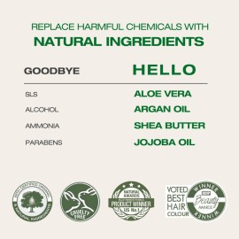 Naturigin Permanent Hair Dye, 4.0 Brown, Ammonia and Paraben Free, up to 100% Gray Hair Coverage, Long Lasting, Vegan, Cruelty Free