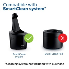 Philips Norelco Cleaning Cartridges for SmartClean System, 2 Count, JC302/52 Philips Norelco Cleaning Cartridges for SmartClean System, 2 Count, JC302/52