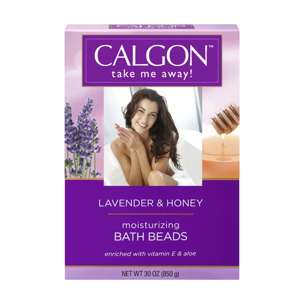 Calgon Ultra-Moisturizing Bath Beads, Lavender & Honey, 30 oz Calgon Ultra-Moisturizing Bath Beads, Lavender & Honey, 30 oz