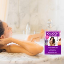 Calgon Ultra-Moisturizing Bath Beads, Lavender & Honey, 30 oz Calgon Ultra-Moisturizing Bath Beads, Lavender & Honey, 30 oz