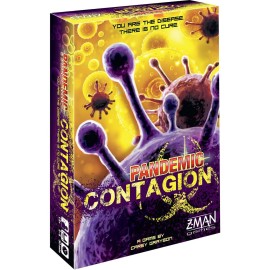 Pandemic Contagion Board Game - Become the Disease in This Standalone Strategy Game! Cooperative Game for Kids & Adults, Ages 13+, 2-5 Players, 30 Minute Playtime, Made by Z-Man Games
