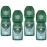 Mitchum Invisible Anti-Perspirant & Deodorant Roll-On, Unscented 3.4 oz (Pack of 4)