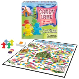 Candy Land With Retro Artwork by Winning Moves Games USA, Classic Edition Celebrating Over 70 Years, A Sweet Little Game for Sweet Little Folks, Rite Of Passage Game for 2-4 Players, Ages 3+ (1189)