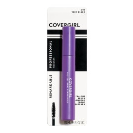 Covergirl Professional Remarkable Mascara, Very Black, 0.3 Fluid Ounce Covergirl Professional Remarkable Mascara, Very Black, 0.3 Fluid Ounce