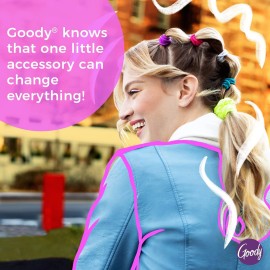 Goody Ouchless Elastic Hair Ties, 15 Ct, Black, 4MM Rubber Bands, Pain-Free Styling Accessories for Women & Men, Made for Long-Lasting Braids, Ponytails & More, All Hair Types Goody Ouchless Elastic Hair Ties, 15 Ct, Black, 4MM Rubber Bands, Pain-Free Styling Accessories for Women & Men, Made for Long-Lasting Braids, Ponytails & More, All Hair Types