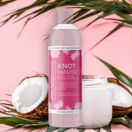 Aunt Jackie\'s Kids Knot Havin\' It Leave-In Ultimate Detangling Hair Moisturizer for Naturally Curly, Coily and Wavy Hair, 12 oz Aunt Jackie\'s Kids Knot Havin\' It Leave-In Ultimate Detangling Hair Moisturizer for Naturally Curly, Coily and Wavy Hair, 12 oz
