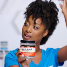 Aunt Jackie\'s Flaxseed Recipes Don\'t Shrink Elongating Hair Curling Gel for Natural Curls, Coils and Waves, Helps Prevent Dryness and Flaking, 15 oz