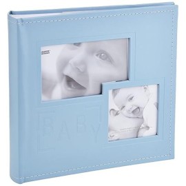 Pioneer Photo Albums DA-200COLB/B 200-Pocket Embossed Baby Leatherette Frame Cover Album for 4 by 6-Inch Prints, Blue Pioneer Photo Albums DA-200COLB/B 200-Pocket Embossed Baby Leatherette Frame Cover Album for 4 by 6-Inch Prints, Blue