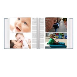 Pioneer Photo Albums DA-200COLB/B 200-Pocket Embossed Baby Leatherette Frame Cover Album for 4 by 6-Inch Prints, Blue Pioneer Photo Albums DA-200COLB/B 200-Pocket Embossed Baby Leatherette Frame Cover Album for 4 by 6-Inch Prints, Blue