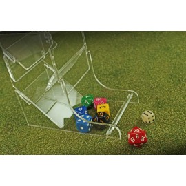LITKO Dice Tower | Dice Roller | Dice Tumbler | Dice Boot | TTRPG | Board Games (Translucent Green)