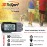 3DTriSport Walking 3D Pedometer with Clip and Strap, Free eBook | 30 Days Memory, Accurate Step Counter, Walking Distance Miles/Km, Calorie Counter, Daily Target Monitor, Exercise Time (Grey/Black)