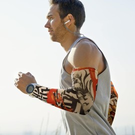 YARIEW Tattoo Sleeves for Men, 6Pcs Arm Sleeves Fake Tattoos Sleeves to Cover Arms Sun Protection Sleeves Tattoo Sleeve Covers Temporary Tattoo Sleeves for Men and Women (Set 1)