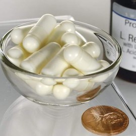 Swanson L. Reuteri Probiotic Plus w/L. Rhamnosus L. Acidophilus & FOS Prebiotic Digestive Support - Promotes Gut Health w/ 7 Billion CFU per Capsule - (30 Veggie Capsules) Swanson L. Reuteri Probiotic Plus w/L. Rhamnosus L. Acidophilus & FOS Prebiotic Digestive Support - Promotes Gut Health w/ 7 Billion CFU per Capsule - (30 Veggie Capsules)