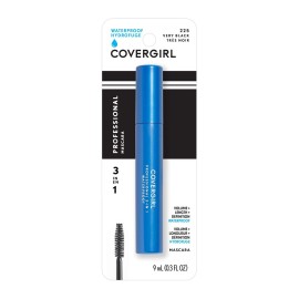 COVERGIRL Professional 3-in-1 Waterproof Mascara, Very Black 225, (Packaging May Vary), 0.3 Fl Oz (Pack of 1) COVERGIRL Professional 3-in-1 Waterproof Mascara, Very Black 225, (Packaging May Vary), 0.3 Fl Oz (Pack of 1)