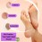 Mr. Pumice Purple PUMI Bar, Extra-Coarse Callus Remover, Pedicure Stone & Ped File Scrubber for Smooth Feet and Heels, 4 Pack